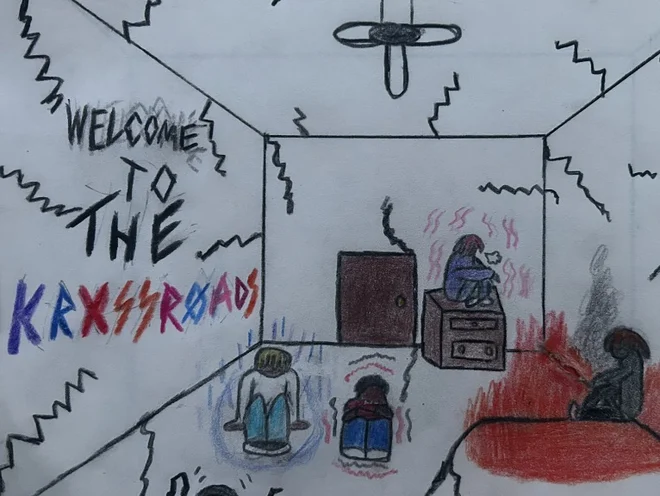 Welcome to the KRXSSROADS, original KBX Indigo Spotify artwork